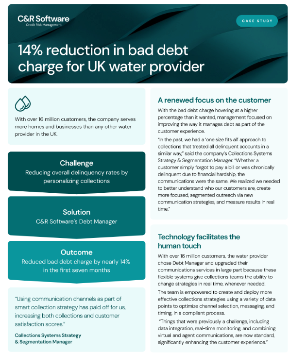 UK water provider case study
