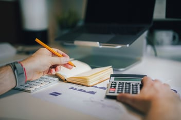 calculator-and-notebook